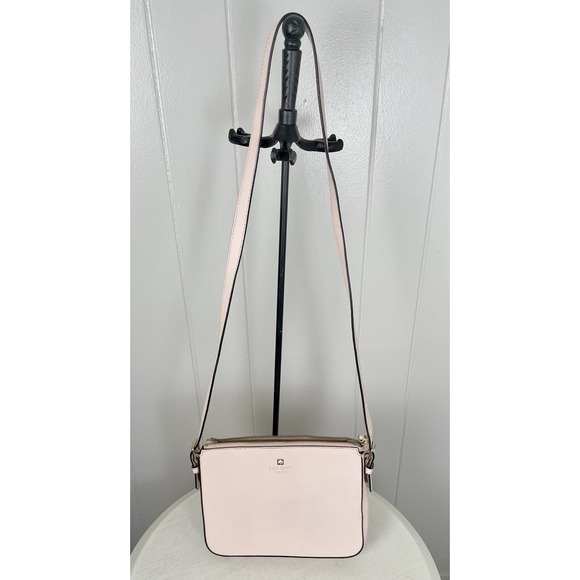 Kate Spade New York Charlotte Street Irini Light Pink Leather Crossbody Bag - Picture 3 of 8